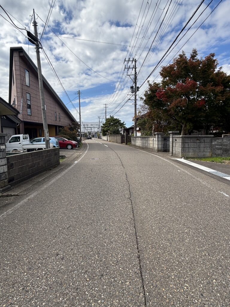 前面道路