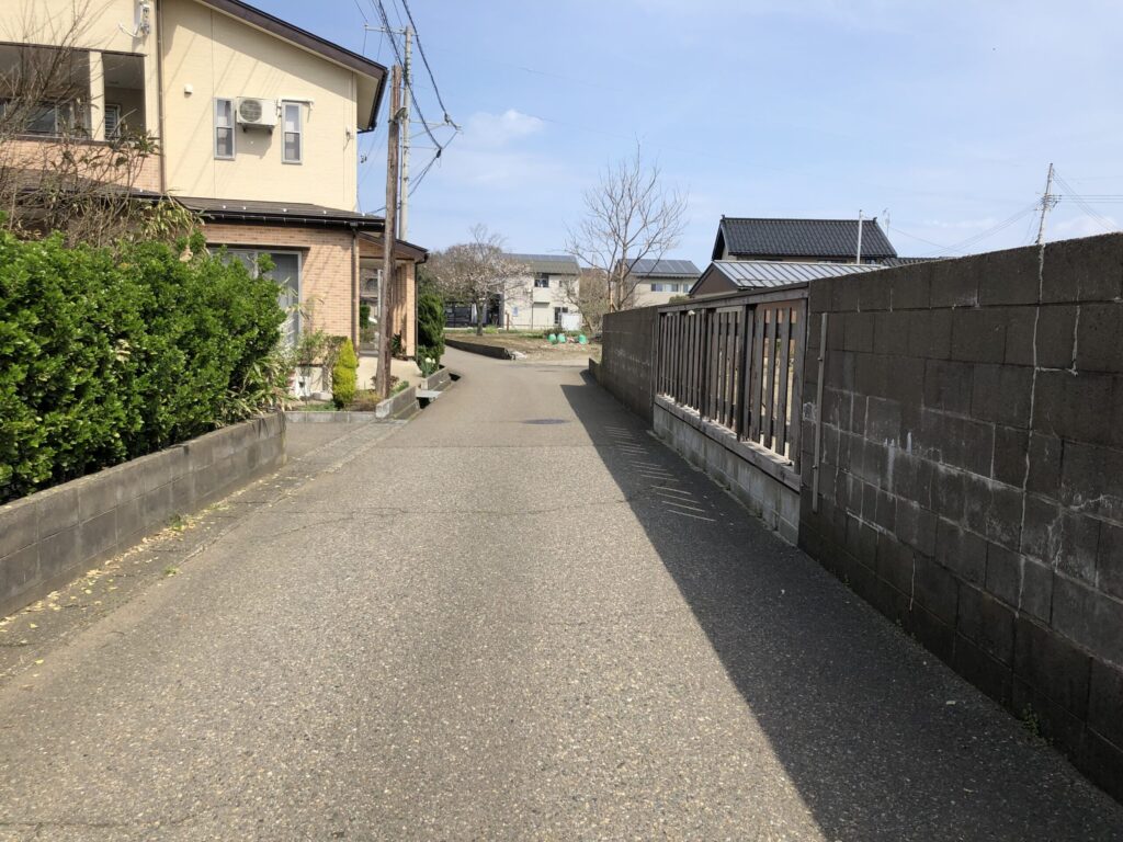 前面道路