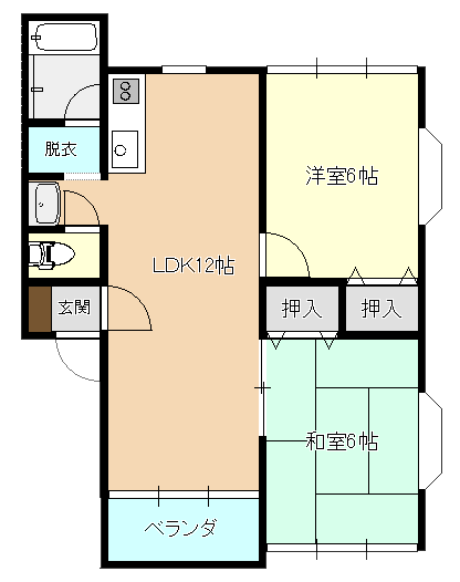 間取り（現況優先、部屋により反転）